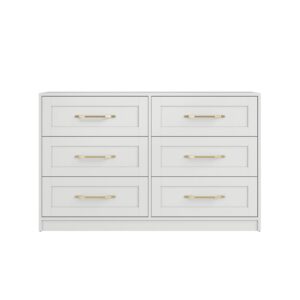 Allen Wooden Chest Of 6 Drawers In White