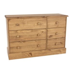 Calixto Wooden Chest Of 6 Drawers In Oak